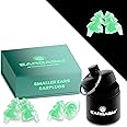 Eargasm Smaller Ears Earplugs - Afterglow Glow in Dark High Fidelity Filtered Noise Reducing Reusable Ear-Plugs for Kids, Women, Men - Hearing Protection for Raves, Festivals, Live Concerts, Sports