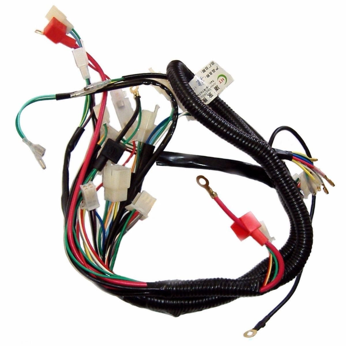 Full Electrics wiring harness CDI coil 110cc 125cc ATV Quad Bike Chinese  Buggy Gokart TAOTAO JETMOTO ROKETA, Electrical - Amazon Canada