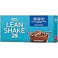 GNC Total Lean | Lean Shake 25 to Go Bottles | Low-Carb Protein Shake to Improve Weight Loss & BMI | Swiss Chocolate | 12 Bot