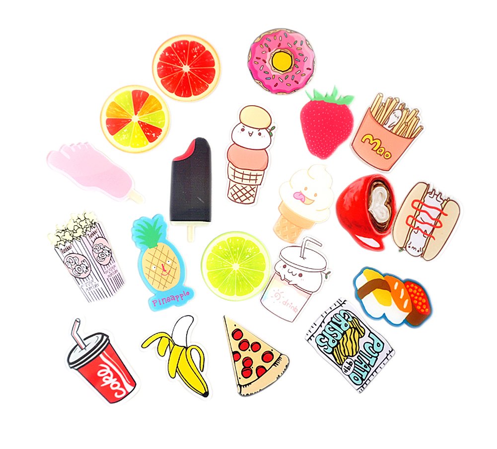 Black Temptation Juego de 10 Linda Frutas imanes de Nevera ...