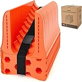 Kohree RV Sewer Hose Support 20FT, Bright Orange Heavy-Duty RV Sewer Support with Adjustable Design for Campers, Easy to Set 