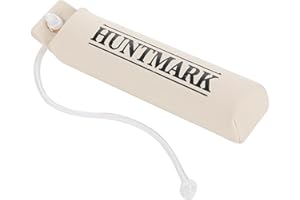 HUNTMARK Canvas Duck Dog Training Dummy - Heavy-Duty Canvas Dog Bumper Trainer - Water-Resistant Hunting Puppy Training Accessories 4 Colors - Triple-Stitched Fetching Retriever Dummies