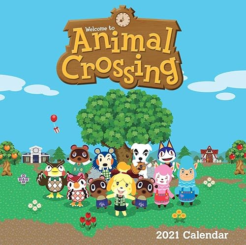 Animal Crossing 2021 Wall Calendar in Kuwait Whizz Dollhouses