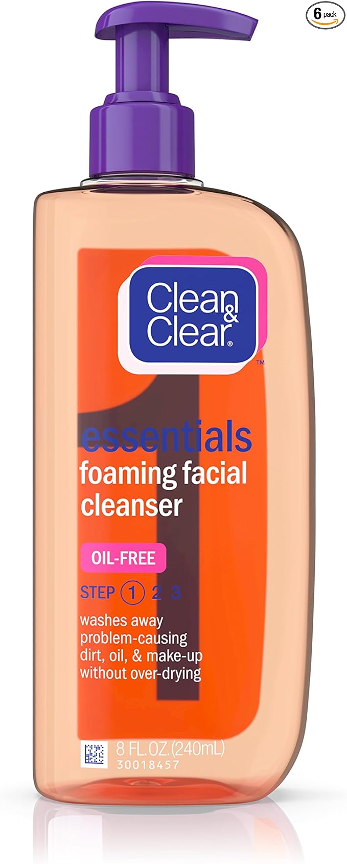 clean & clear essentials foaming facial cleanser sensitive skin