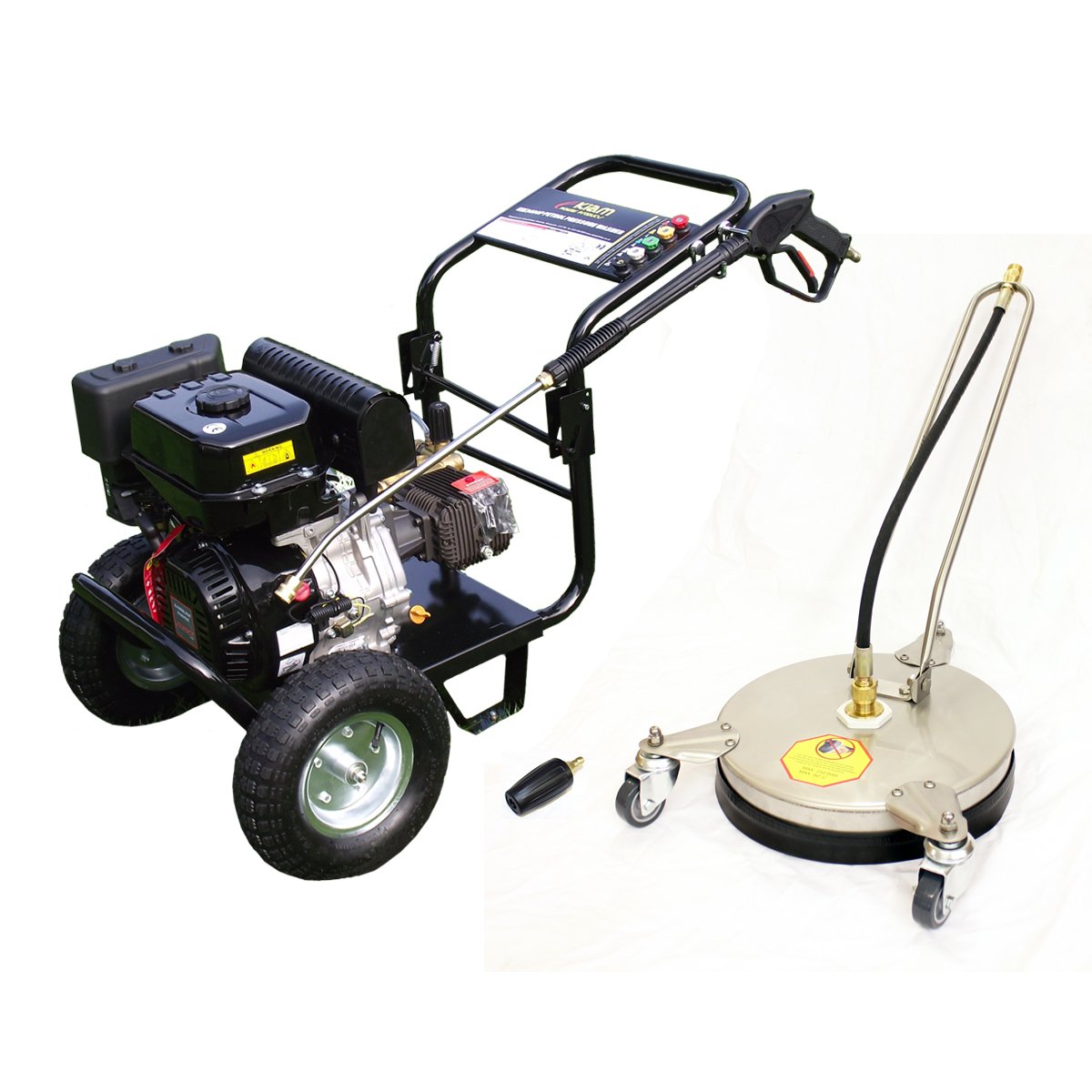 Kiam Driveway Cleaning Pack Includes KM3400P 9hp Industrial Petrol