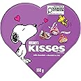 HERSHEY'S KISSES SNOOPY™ & Friends Heart Box, Chocolate Candy Gift, 160g