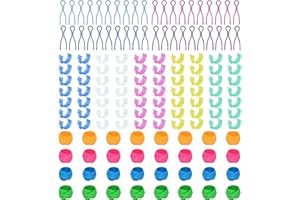 142Pcs Bobbin Thread Buddies Set Including Bobbin Holders Clips Bobbins Hugger and Thread Clips Holder Practical Bobbins Budd