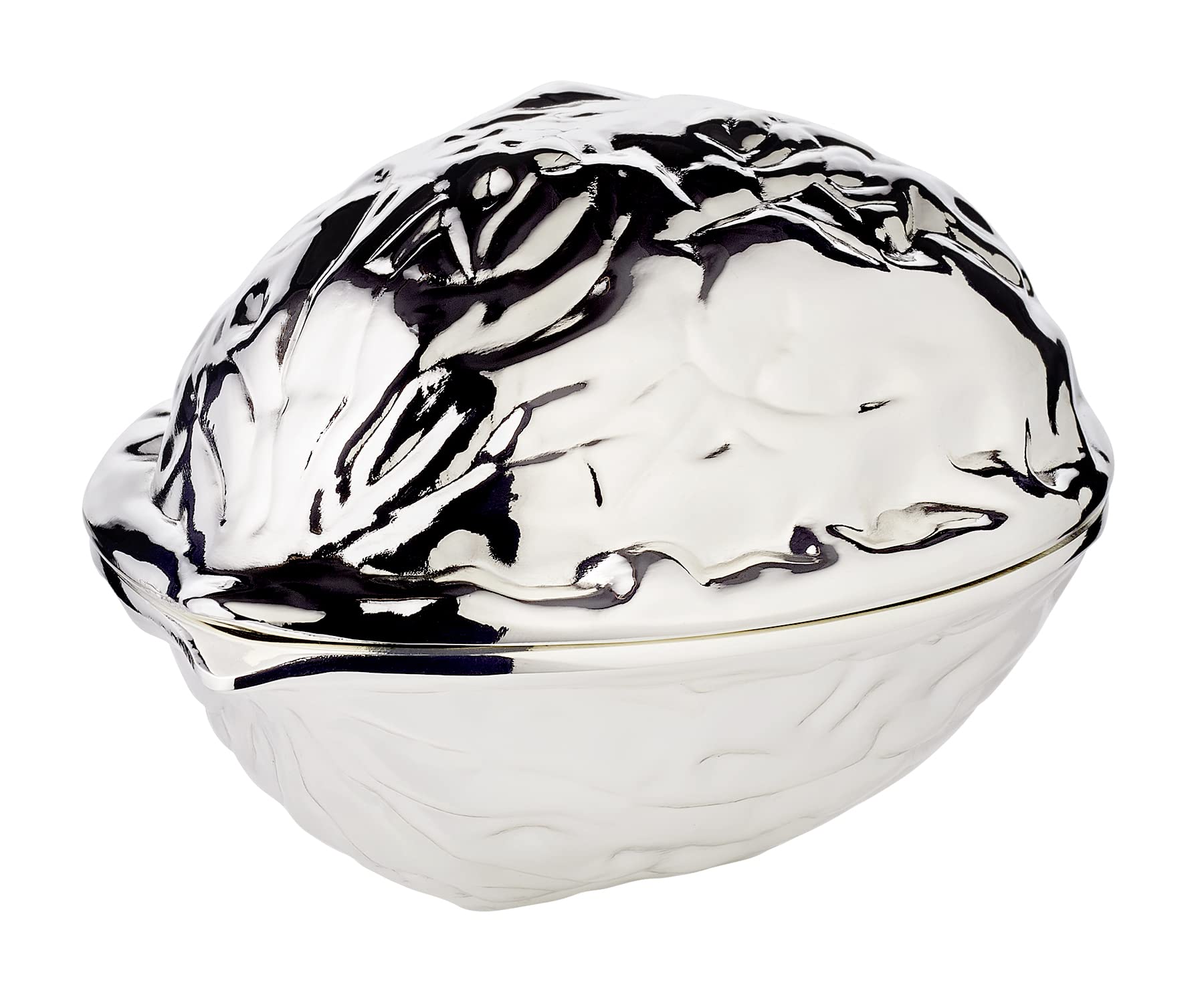 Edzard Nutcracker Walnut, silver plated, tarnish protected, length 4,7 in