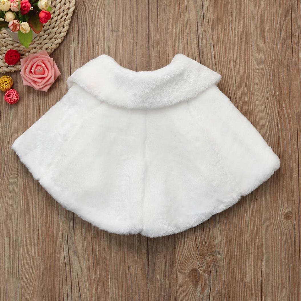 Momola Enfant En Bas Age Bebe Automne Hiver Bowknot Manteau Cape Capes Epais Vetements Chauds Fille Vetements Cefortac Com