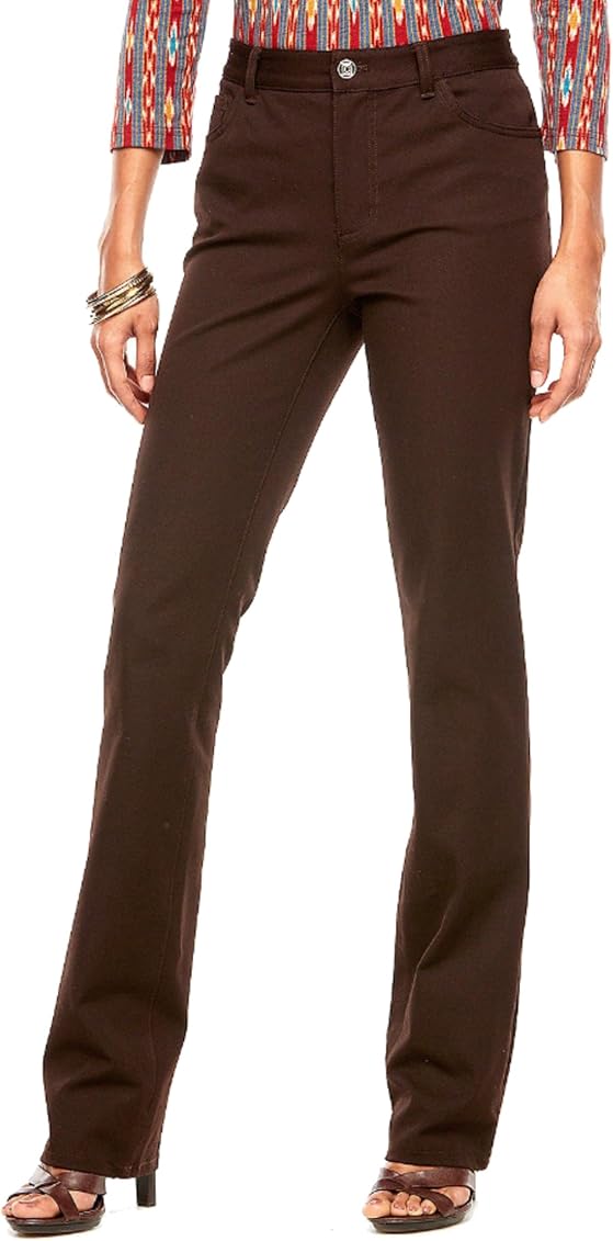misses brown dress pants