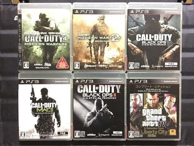 Amazon Ps3ソフト6点セット コール オブ デューティ Cod グランドセフトオート Gta Iv美品 おもちゃ ホビー