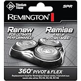 Remington SPRCDN Universal Rotary Replacement Shaver Head, Black | Dual Track Cutters with Titanium Blades, Easy to Clean and Change, Improved Fit with Single-Piece Design