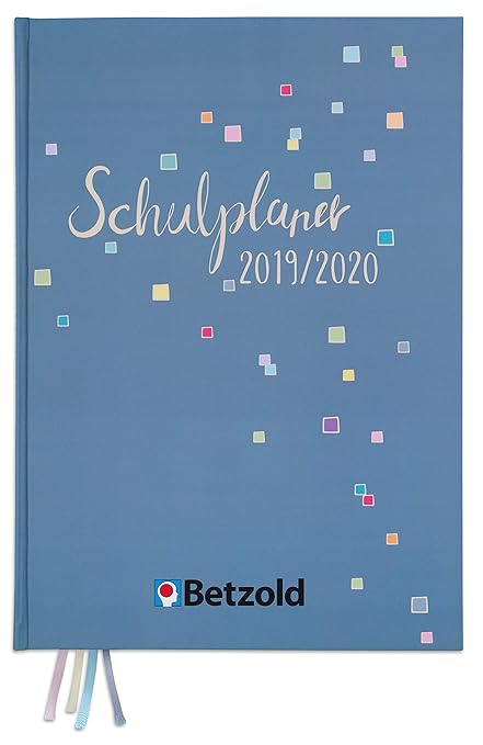 Betzold 757469 - Design-Schulplaner 2019/2020 Hardcover DIN A4 plus - Lehrerkalender Jahresplaner Lehrer-Planer Organisation
