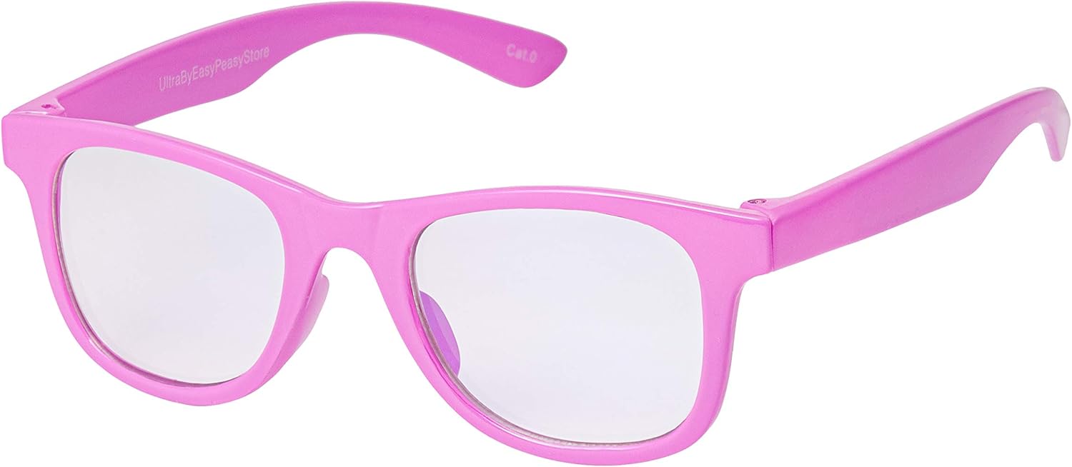 Ultra Pink Classic Childrens Anti Blue Light Glasses: Amazon.co.uk