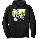 William Byron Flag Hendrick Motorsports Officially Licensed Pullover Hoodie