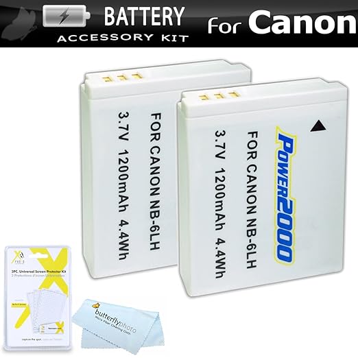 Buy 2 Pack Battery Kit For Canon PowerShot SX260 HS SX260HS Canon