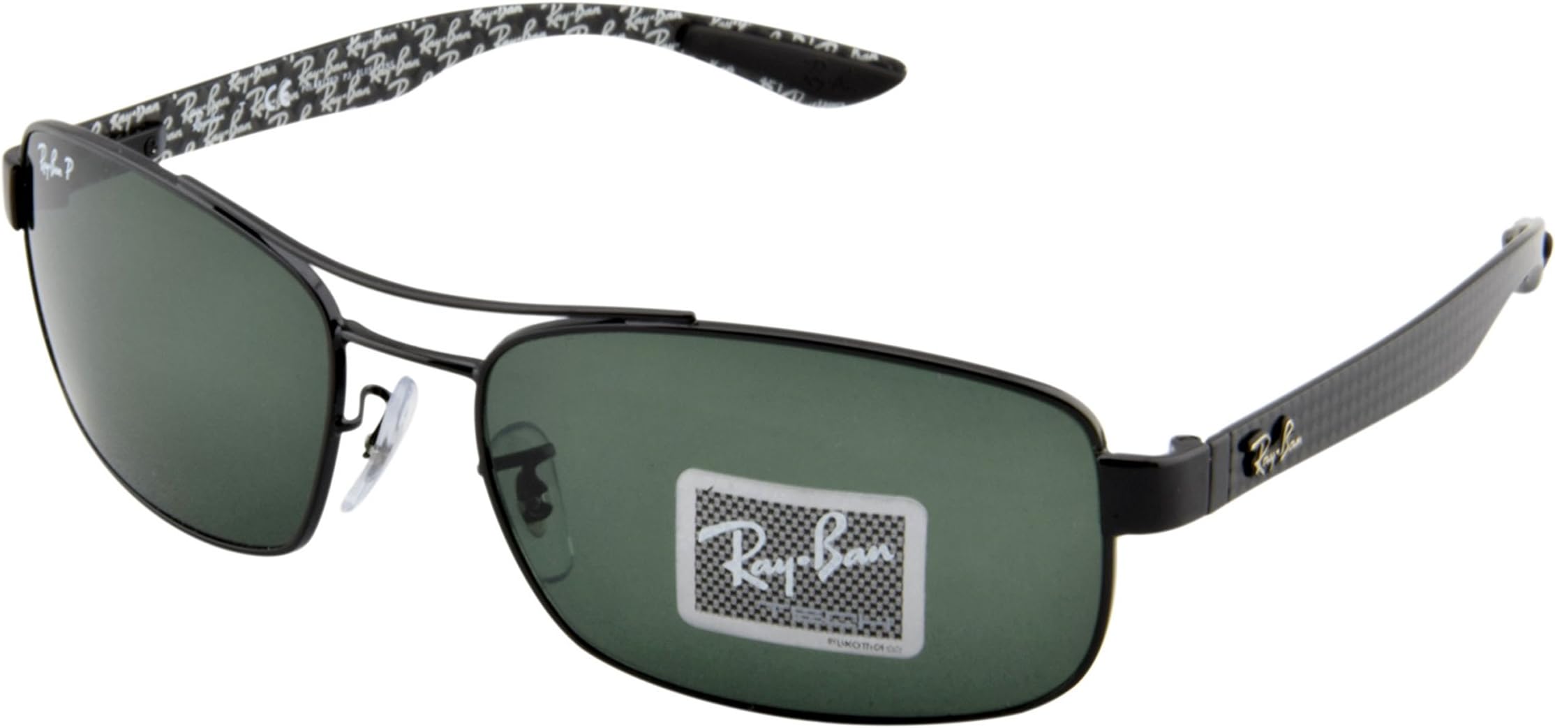 Ray-Ban Mens Carbon Fibre Sunglasses (RB8316 62) Metal