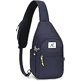 SKYSPER Sling Bag RFID Anti-Theft Crossbody Bag Recycled Travel Cross Body Bag Shoulder Sling Daypack