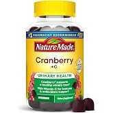 Nature Made Cranberry with Vitamin C Gummies for Adults, 50 Gummies | Cranberry Supplement for Urinary Tract Health for Women and Men, Antioxidant Support, Mixed Berry Flavor, 25 Day Supply