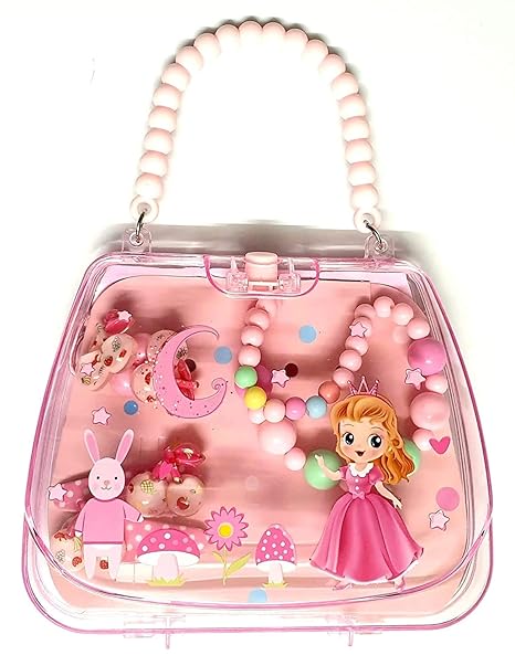 Kids Girls Cartoon Fancy Purse Gift Set 