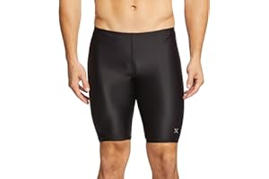 Nabevin Men's Swimsuit Jammer ProLT Endurance+Solid Training Swimsuit