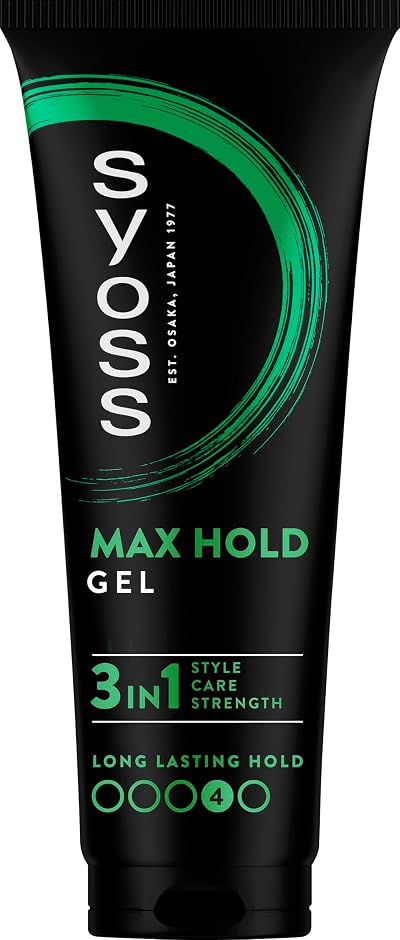 Syoss Max Hold Styling Gel 250ml - Maximum Control Hair Styling
