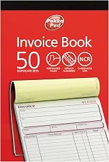 Pukka Pad NCR Duplicate Invoice Book 2-Pack 50 Entries 137x203mm Tape Bound view 7