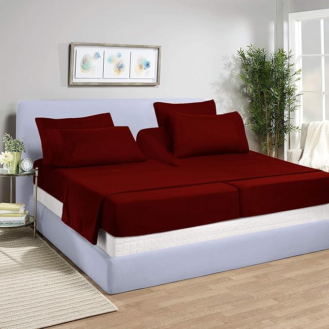 split queen adjustable bed