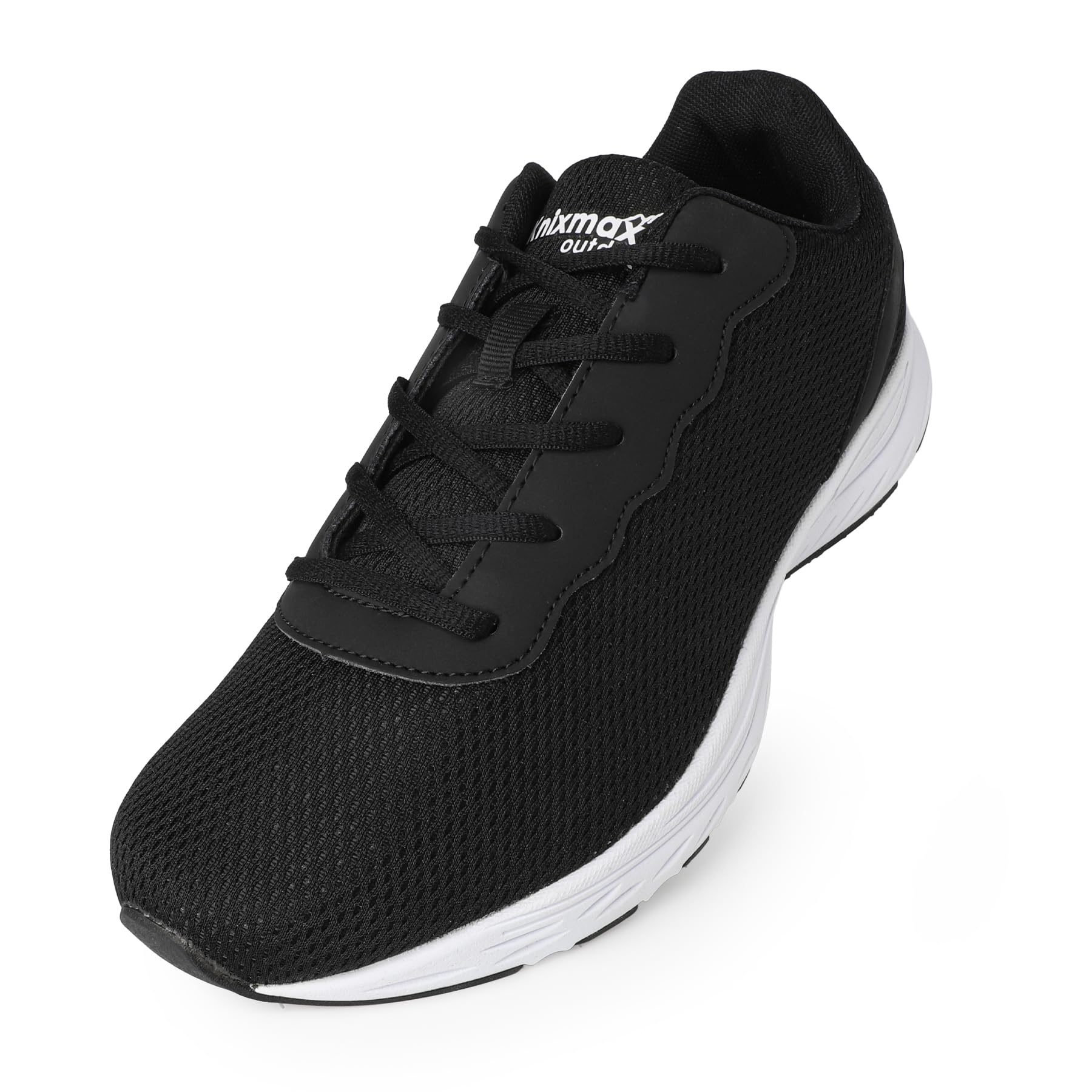 Extra Weit Laufschuhe Diabetiker Schuhe Walkingschuhe Herren Damen Schwarz EU45