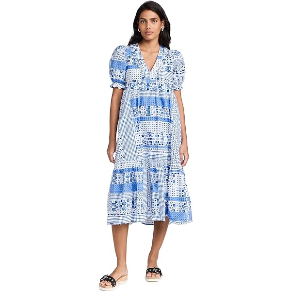 English Factory Women's Back Bow Floral Midi Dress, Multi, S at Amazon  Women's Clothing store