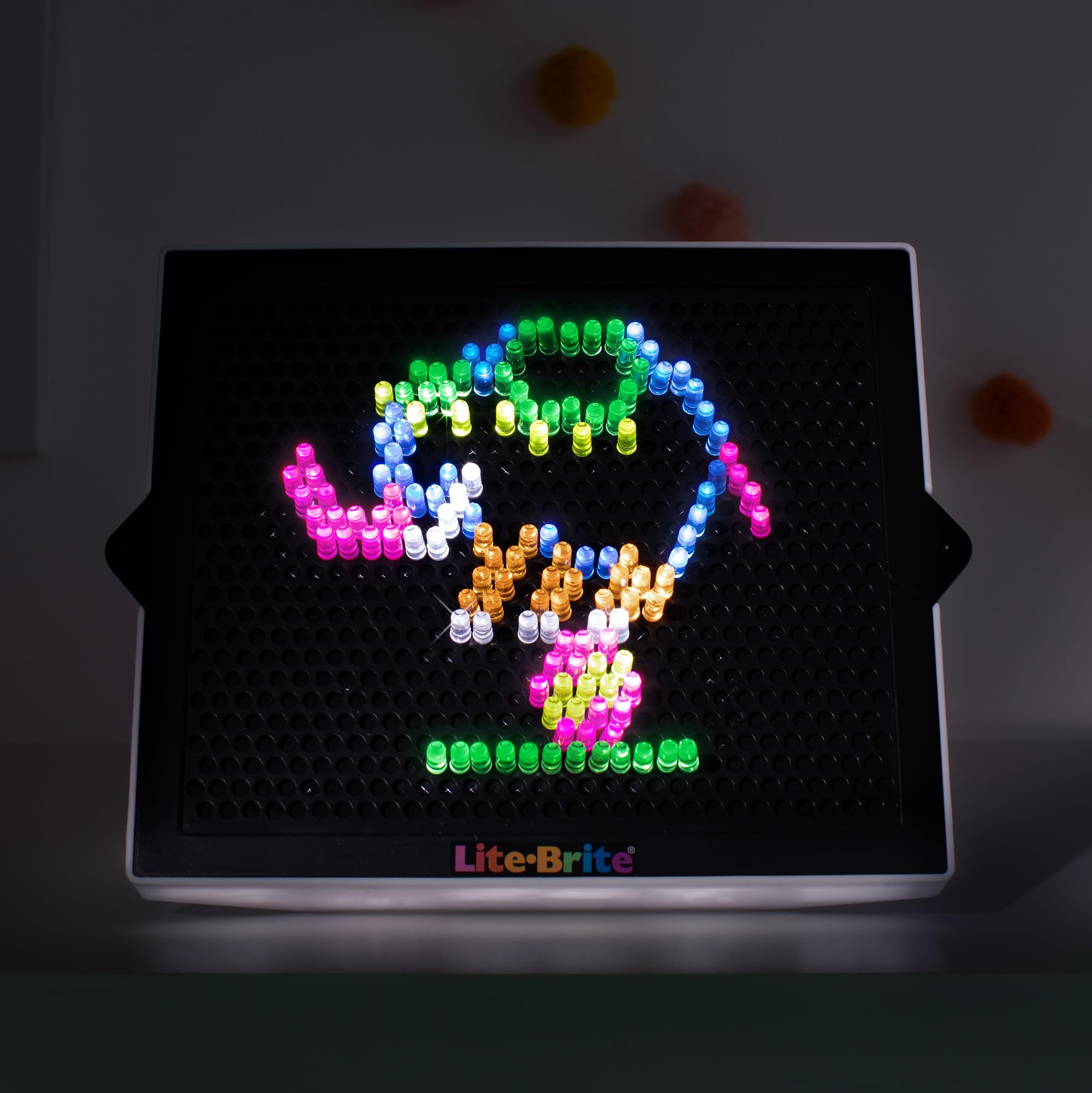 Lite-Brite Classic, Favorite Retro Toy - Create Art with Light, STEM, Educational Learning, Holiday, Birthday, Gift, Boys, Kid, Toddler, Girls Age 4+