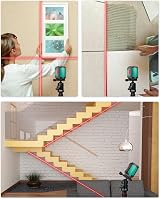 HYCHIKA Laser Level Self Leveling Dual Module 2 Lines Magnetic Base view 8