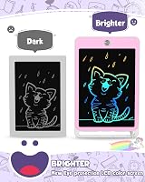 ORSEN 8.5 Inch LCD Drawing Tablet for Kids - Bright Erasable Scribble Board view 3
