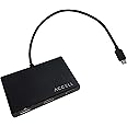 Accell USB-C HDMI Multi-Monitor Splitter - HDMI 1.4 Multi-Stream Transport (MST) Hub - 1x USB Type-C Connector (Thunderbolt 3