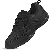 Smapavic Cheer Shoes for Youth Girls White Cheerleading Athletic Dance Shoes Tennis Sneakers for Competition Sport Training