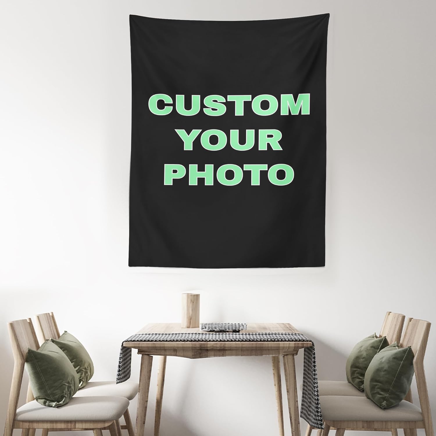 Tapestries - Easycosy Customized Tapestry Custom Wall Hanging Tapestries Upload Image Text Design Your Own Personalized Poster Backdrop for Bedroom 29 * 37in Vertical