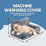 Fur & Bone Cat Radiator Bed Warm Fleece Hammock 50x43x26cm view 5