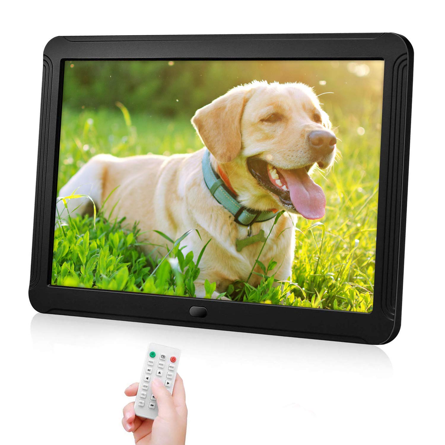 IEBRT Digital Photo Frame 7-Inch Digital Photo Frame, Digital Photo Frame 1920x1080 IPS Screen Brigh