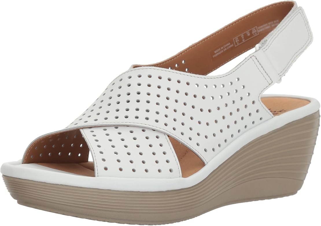 clarks women's reedly breen wedge sandal