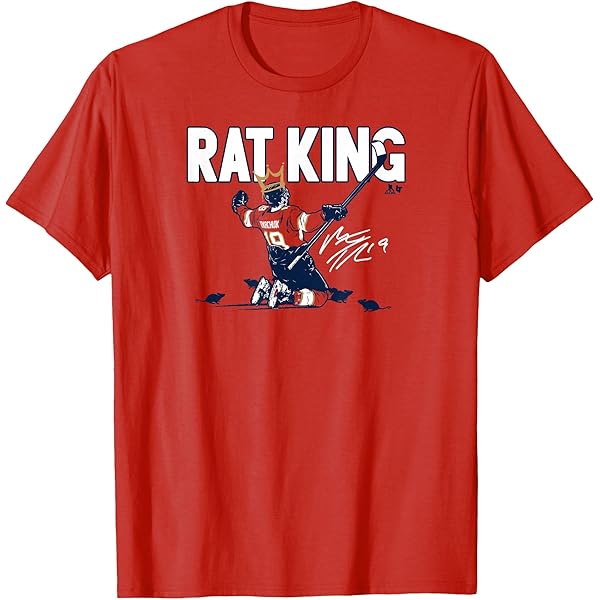 Amazon.com: Matthew Tkachuk - Rat King - Florida Hockey T-Shirt