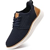 VILOCY Boy's Slip On Casual Dress Sneaker Hands Free Fashion Shoes Comfortable Oxfords Mesh Tennis Breathable School Uniform Formal Church Shoes(Little Kid/Big Kid)