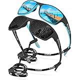 KUGUAOK Polarized Sports Sunglasses for Men Driving Cycling Fishing Sun Glasses 100% UV Protection Goggles