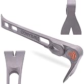 Wrango Tools - 9.5" Titanium Molding Bar - Trim and Siding Removal - Double-Wide Ends - 45% Lighter Than Steel - Side Nail Puller - Professional Grade &amp; Lifetime Warranty - 5% Donated To Help Farmers