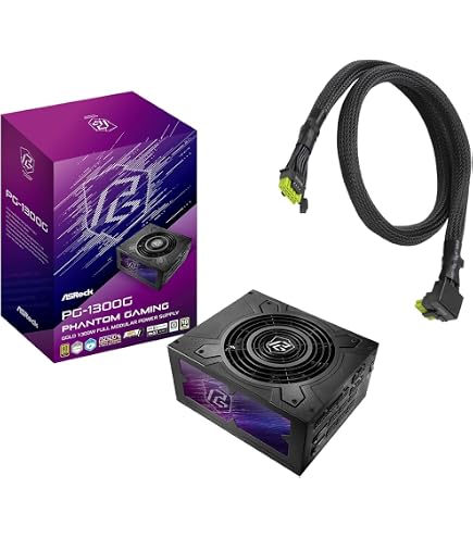 Amazon.com: ASRock Phantom Gaming PG-1000G 1000W 80+ Gold PSU