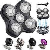 SEKINININT Newly Upgraded Replacement Heads for Skull Shaver Pitbull Platinum Pro Butterfly Kiss and Palm Hypo-Allergenic Electric Razors SK5