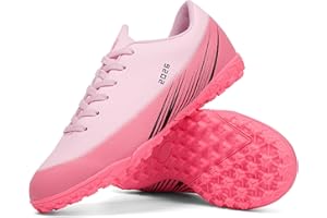 GODLARK Mens Soccer Cleats Womens Indoor Soccer Shoes Wide Baseball Turf Shoes Adult Youth Rugby Shoes Big Boys Small Spikes 