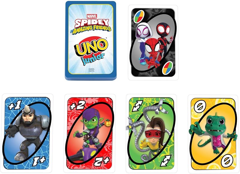 UNO junior Marvel Spidey und Seine Super-Freunde, ab 3 Jahren