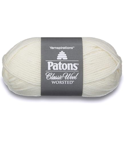 Patons 100% Cotton DK Yarn - Cream Color For Knitting & Crochet Projects