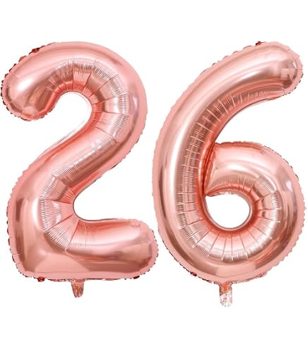Juland Giant Rose Gold Number Balloons - 40" XXL Foil '1' & '7' For 17th Birthday Party Decorations - View #8