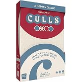 CULLS, an Abstract Strategy Board Game, Smarter Than Checkers and More Fun Than Chess, A Travel Friendly Quick Thinking Tactics Game for Ages 6 &amp; Up, 2-4 Player Family Game, 10+ Minutes Play Time